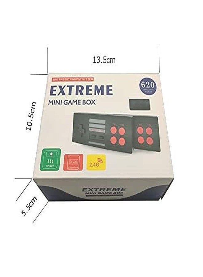 NextTech 2026 Traditional Retro Gaming Console - Portable Retro Fun with Classic Action, Adventure, Sports & Racing Games Included - Image 1